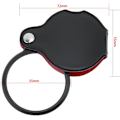 Pikkukuva 4 / 5: （50 mm）Mini Tasku Luppi 8X Optinen Lasi Kuoren Suojalla
