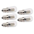 Pikkukuva 4 / 5: 5 kpl E12 LED-lamppua, korkea kirkkaus, 120V, jääkaappilamppu 24 helmellä, jääkaappiin, lämmin valo