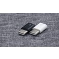 Miniatyrbild 3 av 5: Vit Svart 6st Micro USB till USB - C Konvertera Huvudtyp Android