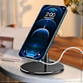 Pikkukuva 3 / 5: Virtalähde-Cradle Dock -telineteline, sopii puhelimelle 12 Mini/12 Pro/12 Pro Max Kannettava-USB-pikalatauskaapeli Harmaa Gray