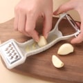 Miniatyrbillede 1 af 5: 2 stk. Grå Kiwi Papaya Salathakker Skræller Grøntsag Rustfrit S