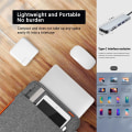 Pikkukuva 3 / 5: USB Type C -keskitin, moniporttisovitin MacBook Prolle - 6-in-1-keskitin C
