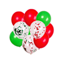 Miniatyrbillede 1 af 4: Grøn Rød Latex Balloner Dekorationer Balloner til 1,2,3,4,5,6,7,8