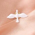 Pikkukuva 5 / 5: 10kpl Tyylikäs Maailmanrauha Rintakorusetti Elegantti Rauhankyyhky Rintaneula Asuste Ainutlaatuinen Rintakoru Kaulusneula Korukoriste