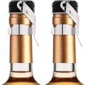 Miniatyrbillede 1 af 5: （2 stk.）Champagnepropper i rustfrit stål med silikone