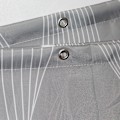 Miniatyrbillede 5 af 5: Bruseforhæng 180 x 200cm skimmelresistent geometrisk tyk polyester