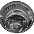 Miniatyrbillede 4 af 5: Ventilationsgitter til emhætte i rustfrit stål
