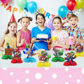 Pikkukuva 5 / 5: 7 kappaletta, Mario-aiheinen juhla hunajakenno pallo koristelu, juhla hun