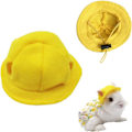 Miniatyrbilde 1 av 5: Hatt for små dyr Kaninlue Kjæledyr Hodeplagg Kitty Hodetilbehør