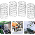 Miniatyrbillede 1 af 5: 4 stk. 2 til 4 tommer aluminium tagrenderbeskyttelse udvidelig filt