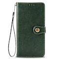 Pikkukuva 2 / 5: Yksivärinen nahkakotelo Samsung Galaxy M31s -puhelimelle Green