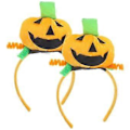 Miniatyrbilde 1 av 2: 2 stk. Halloween Gresskar Hårbøyle Halloween Fest Cosplay Hodebånd Gresskar Elementer Hodebånd As Shown 3 23X12cm