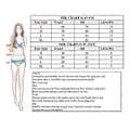Miniatyrbild 2 av 5: Dam Baddräkt Push Up BH Bikini Set Strandkläder (Guld M) Gold M