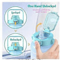 Miniatyrbillede 3 af 5: 2000ML Sports Vandflaske Gradient Farve Stor Kapacitet Vandflaske purple