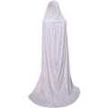 Miniatyrbillede 2 af 5: Unisex Full Length Hooded Robe Cloak Lang Fløjls Kappe Cosplay Co