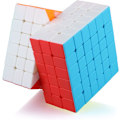 Miniatyrbillede 3 af 5: 6x6 Speed ??Rubik's Cube 6x6x6 Ingen klistermærke Magic Puzzle Rubik's Cu