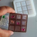 Miniatyrbillede 4 af 5: Bærbare Puslespil Legetøjsforme Håndlavede Håndværksforme Team Samarbejdsspil Forme Silikone Tekstur Håndlavningsartikler Jiugongge
