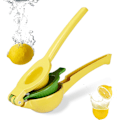 Miniatyrbillede 1 af 5: Manuel citronpresser, 2 i 1 citruspresser til citron og lime,