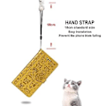 Miniatyrbillede 3 af 5: Sødt Kat og Hund Præget Etui til iPhone 12 / 12 Pro Yellow