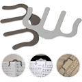 Miniatyrbilde 3 av 5: 2 stk musikkbok klips musikkpapirholder klips metall musikkside C