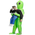 Miniatyrbild 3 av 5: Uppblåsbar Alien Kostym För Vuxna Roliga Halloween Kostymer..