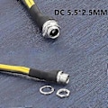 Pikkukuva 4 / 5: DC5.5x2.5 Uros SATA Naaras Virtakaapeli 12V5A - 5V Muuntimet DC5525 - Sata Liitin HDD:t Kaapeli One for three