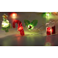 Miniatyrbild 3 av 5: 2m 20 LED Julgransljuskedja Batteridriven Varmvit