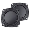 Miniatyrbillede 4 af 5: Basradiator Højttaler Membran Hjælpe Forstærk Bas Vibration Membran Passiv Radiator til Woofer Højttaler DIY 3 inches square