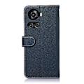 Miniatyrbillede 3 af 4: Litchi Tekstur RFID PU Etui Til OnePlus Ace / 10R Blue