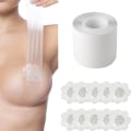 Miniatyrbilde 1 av 2: Transparent brystløftteip og 10 stk 2\" x 16Fts blonder kronblad ba
