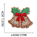Miniatyrbild 3 av 5: Jul Applikationer att Sy på för Jeans Kläder DIY Gåva, Jul Broderade Stryk på Applikationer Jul Applikationer Style2
