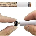 Miniatyrbillede 2 af 4: 10 stk. Hårdt læder skrue på poolkø spids udskiftning Billardkø spids Poolkø spids Poolkø tilbehør 12MM 12MM