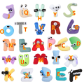 Pikkukuva 3 / 3: 28 Englanninkielistä kirjainta Alphabet Lore, mutta pehmolelu täytetty Anima