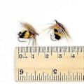 Miniatyrbilde 4 av 4: Bumble Bee Lokkemiddel Fiske Lokkemiddel Kunstig Insekt Agn Med (10 stk - 15 mm)