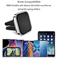Miniatyrbilde 5 av 5: 360 graders luftventilasjon mobiltelefonholder for bil magnetisk 2-pakning magnetisk telefonbilholder for bil dashbord biltelefonholder for iPhone 11 Pro Max XR X