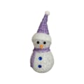 Miniatyrbild 4 av 4: Set med 3 snögubbefigurer LED nattljus juldekoration Chr