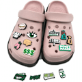 Miniatyrbillede 4 af 4: 15 stk. US Dollar Series sko charms til træsko, skotilbehør til