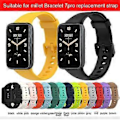 Miniatyrbillede 2 af 5: Silikonerem til Xiaomi Mi Band 7 Pro Udskiftning Blød TPU Armbånd til 5,5-8,7 tommer