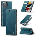 Miniatyrbillede 1 af 5: CaseMe-013 Læder Etui Til iPhone 13 Til iPhone 13 Blue