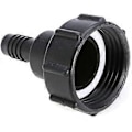 Miniatyrbillede 3 af 5: Tankslangeadapter Plast IBC Tankadapter Haveslangeadapter Fittings Værktøj 60mm Gevind Import til 1,5\"(38mm) Tilslut Slange