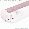 Miniatyrbilde 4 av 5: Lang klemmebrakett for Duo/Dobbel/s Rullegardiner med separat F