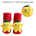 Miniatyrbild 2 av 5: Baby Flickor Pojkar Toffelsockor Mjuka Vinter Barn Jul Hemstrumpor..