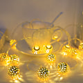 Miniatyrbillede 3 af 4: Lysstreng, USB 3m 30 LED Kuglelysstreng til Udendørs, Indendørs