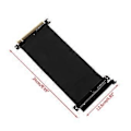 Miniatyrbillede 2 af 5: 7.87in PCI for Express 3.0 16X til 16X Fleksibelt Kabel Guldbelagte Kontakter PCIE Riser Kort Forlængerledning 20CM