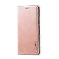 Miniatyrbillede 2 af 5: LC.IMEEKE Magnetisk PU + TPU Etui til iPhone 13 Pro Rose Gold