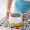 Miniatyrbillede 3 af 4: 6 tommer, 8 tommer, 10 tommer anode levende bundform mousse chiffon kage rund form højde bageudstyr