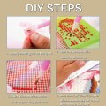 Miniatyrbillede 4 af 5: (Dobbelt personlighed) 5D Diamond DIY Maleri kit til voksne, 30x40