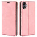 Skal för Samsung Galaxy A06, Läderplånboksfodral med Skin-Touch Style B