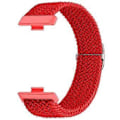 Miniatyrbillede 2 af 5: Justerbar flettet nylon urrem i vævet stil til Huawei Watch Fit 3 Style G