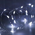 Miniatyrbillede 1 af 5: 1 stk. Varmt Hvid LED Lyskæde, Batteridrevet, 50 Lyse Mikro